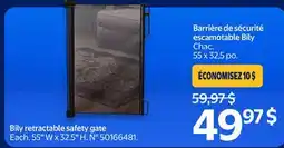 Walmart Bily retractable safety gate offer