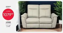 Meubles RD Luther - Genuine Leather Power Reclining Loveseat offer