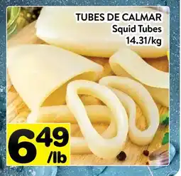 Supermarché PA TUBES DE CALMAR | Squid Tubes offer