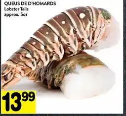 Supermarché PA QUEUS DE D'HOMARDS | Lobster Tails offer