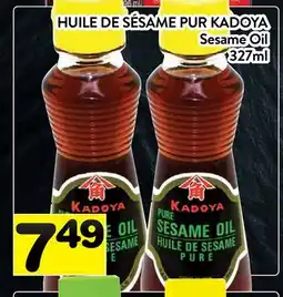 Supermarché PA HUILE DE SÉSAME PUR KADOYA | Sesame Oil offer