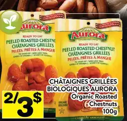 Supermarché PA CHÂTAIGNES GRILLÉES BIOLOGIQUES AURORA | Organic Roasted Chestnuts offer