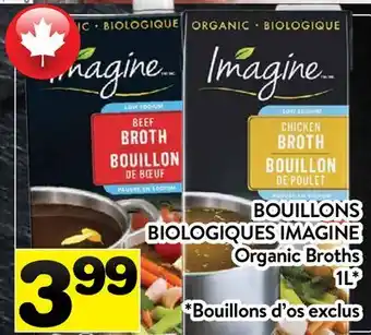 Supermarché PA BOUILLONS BIOLOGIQUES IMAGINE | Organic Broths offer