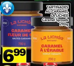 Supermarché PA TARTINADES AU CARAMEL LA LICHÉE | Caramel Spreads offer