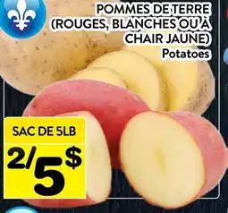 Supermarché PA POMMES DE TERRE (ROUGES, BLANCHES OU À CHAIR JAUNE) | Potatoes offer