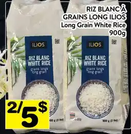 Supermarché PA RIZ BLANC À GRAINS LONG ILIOS | Long Grain White Rice offer