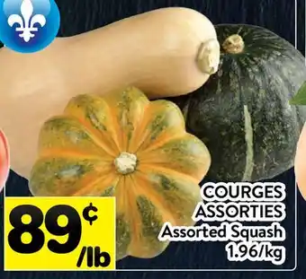 Supermarché PA COURGES ASSORTIES | Assorted Squash offer