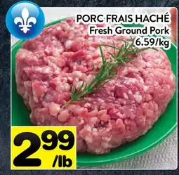 Supermarché PA PORC FRAIS HACHÉ | Fresh Ground Pork offer