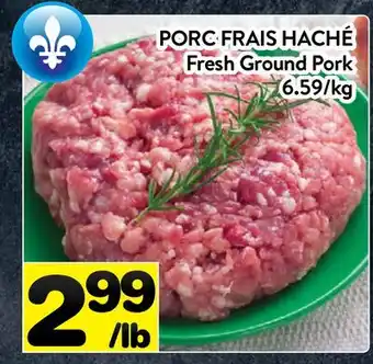 Supermarché PA PORC FRAIS HACHÉ | Fresh Ground Pork offer