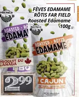 Supermarché PA FÈVES EDAMAME RÔTIS FAR FIELD | Roasted Edamame offer