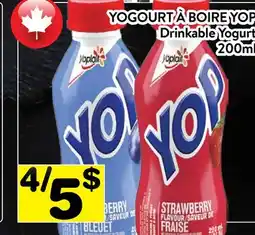 Supermarché PA YOGOURT À BOIRE YOP | Drinkable Yogurt offer