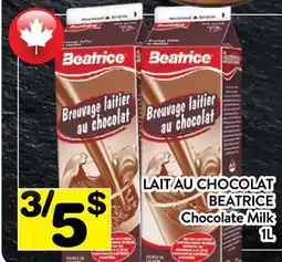 Supermarché PA LAIT AU CHOCOLAT BEATRICE | Chocolate Milk offer