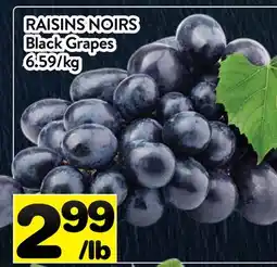 Supermarché PA RAISINS NOIRS | Black Grapes offer