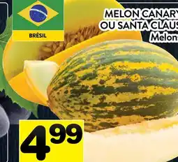 Supermarché PA MELON CANARY OU SANTA CLAUS | Melons offer