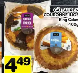 Supermarché PA GÂTEAUX EN COURONNE ILIOS | Ring Cakes offer