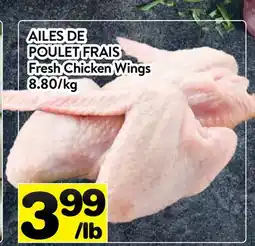 Supermarché PA AILES DE POULET FRAIS | Fresh Chicken Wings offer