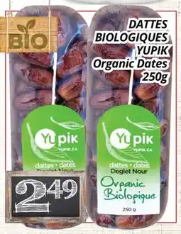 Supermarché PA DATTES BIOLOGIQUES YUPIK | Organic Dates offer