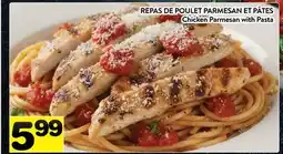 Supermarché PA REPAS DE POULET PARMESAN ET PÂTES |Chicken Parmesan with Pasta offer