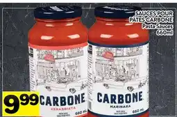 Supermarché PA SAUCES POUR PÂTES CARBONE | Pasta Sauces offer