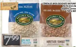 Supermarché PA CÉRÉALES BIOLOGIQUES NATURE' PATH ECO PAC | Organic Cereals offer