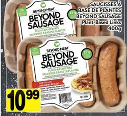 Supermarché PA SAUCISSES À BASE DE PLANTES BEYOND SAUSAGE | Plant-Based Links offer