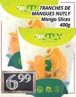 Supermarché PA TRANCHES DE MANGUES NUTLY | Mango Slices offer