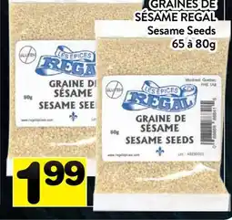 Supermarché PA GRAINES DE SÉSAME REGAL | Sesame Seeds offer