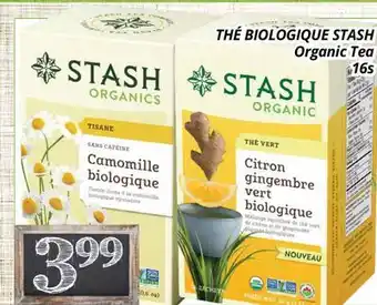 Supermarché PA THÉ BIOLOGIQUE STASH | Organic Tea offer