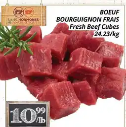 Supermarché PA BOEUF BOURGUIGNON FRAIS | Fresh Beef Cubes offer