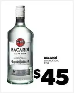 Real Canadian Liquorstore Bacardi Superior Rum offer
