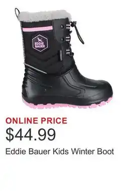 Costco Eddie Bauer Kids Winter Boot offer
