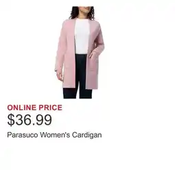 Costco Parasuco Women's Cardigan offer