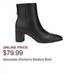 Costco Aerosoles Women's Madera Boot offer