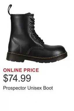 Costco Prospector Unisex Boot offer