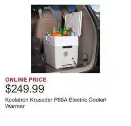 Costco Koolatron Krusader P85A Electric Cooler/Warmer offer