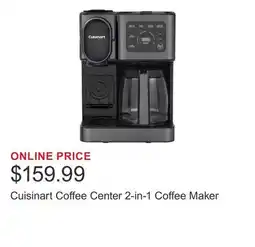 Costco Cuisinart Coffee Center 2-in-1 Coffee Maker offer