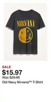 Old Navy Old Navy Nirvana T-Shirt offer