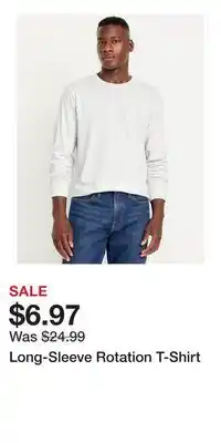 Old Navy Long-Sleeve Rotation T-Shirt offer