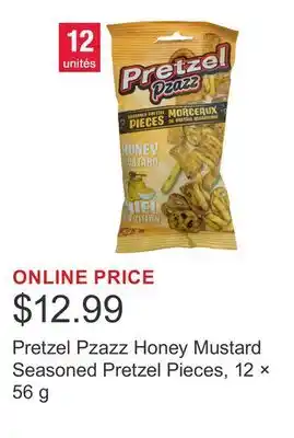 Costco Pretzel Pzazz Honey Mustard Seasoned Pretzel Pieces, 12 × 56 g offer