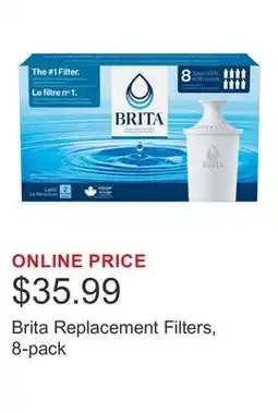 Costco Brita Replacement Filters, 8-pack offer