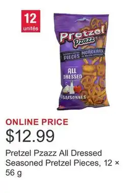Costco Pretzel Pzazz All Dressed Seasoned Pretzel Pieces, 12 × 56 g offer
