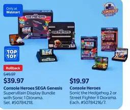 Walmart Console Heroes SEGA Genesis offer