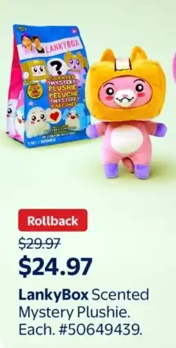 Walmart LankyBox Scented Mystery Plushie offer