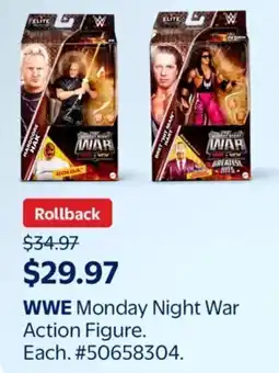 Walmart WWE Monday Night War Action Figure offer