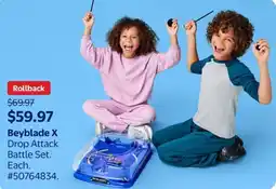 Walmart Beyblade X Drop Attack Battle Set offer