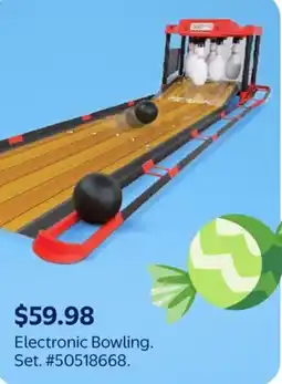 Walmart Electronic bowling set offer