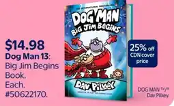Walmart Dog Man 13: Big Jim Begins Book offer