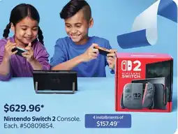 Walmart Nintendo Switch 2 Console offer