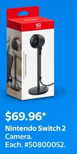 Walmart Nintendo Switch 2 Camera offer