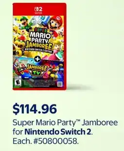 Walmart Super Mario Party™ Jamboree for Nintendo Switch 2 offer